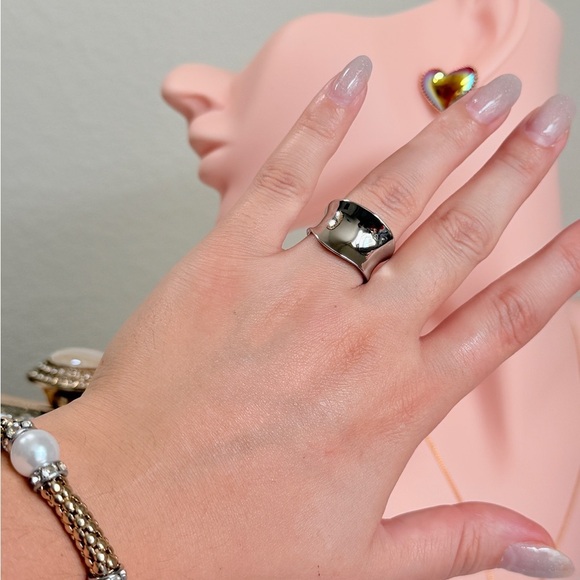 Zara Jewelry - S925 Silver Adjustable Band Ring
